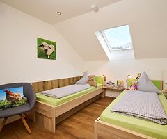 Kinderzimmer der Ferienwohnung Gipfelblick